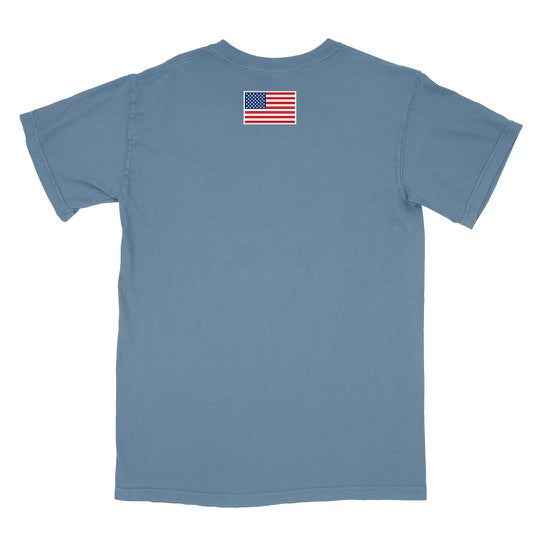 Buzzards Bay Basins Blue Comfort Color Short Sleeve Shirt
